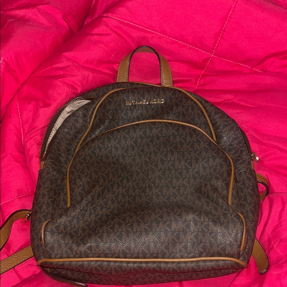 Michael Kors Dark Brown Backpack